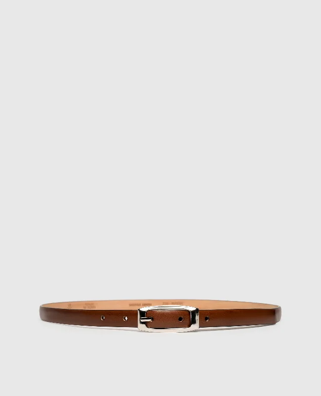 Men's boat shoes in a light - colored leatherVictoria - Midbrown
