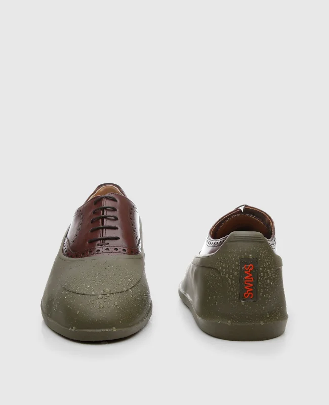 Men's boat shoes with a flexible sole for easy movementGaloshes - Olive