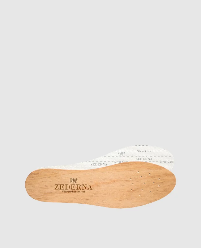 Men's boat shoes with a removable insoleZederna Silver Care