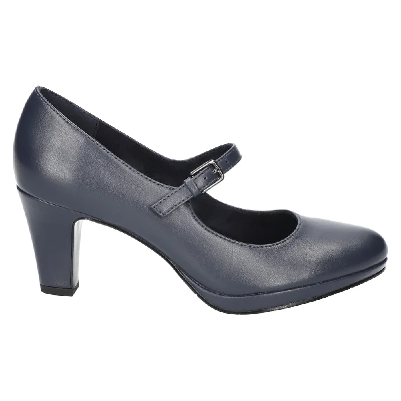 Men's formal shoes with a leather sole and heelZest Round Toe Platform Mary Jane Pumps
